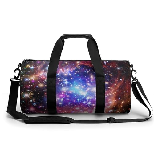 Sac de sport galaxie de l'espace 45cm pour gym et voyage