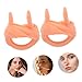 BESPORTBLE 4pcs Silicone Nose Clip Plug Nose Swimming Clip Strap for Swimmer Silicon Nose Clips Nose Stop Clips Nose Nasal Stopper Moldable Water Adults Swim Nose Clip Beige