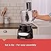 BLACK+DECKER 8-Cup Food Processor, Easy Assembly, Stainless Steel S-Blade, Shred, Slice, Chop, Puree, 450W Motor