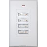 X10 3 Unit Slimline Wireless Wall Switch + Dimming