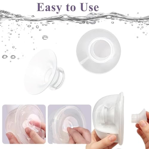 10 piezas de inserto para flange compatible con extractor de leche miniatura 7