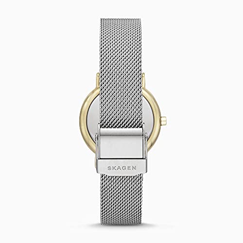 Skagen Damen Quarz 2 Zeiger Uhr mit Armband SIGNATUR LILLE SKW2910 – Bild 4