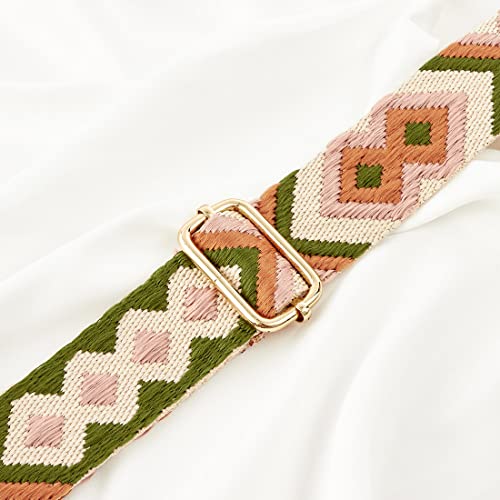 Image of TANOSII Wide Purse Strap Adjustable Replacement Shoulder Crossbody Strap Handbag Strap