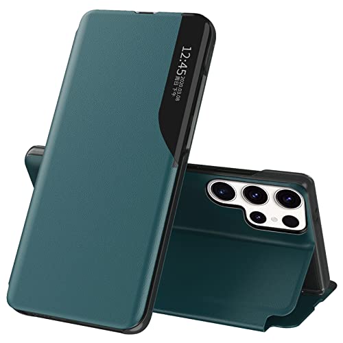Étui antichoc Galaxy S22 Ultra vert fini les rayures