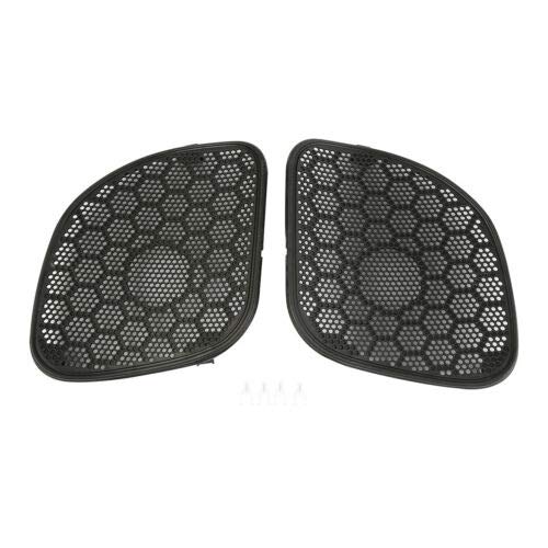 Green-L Black Trim Mesh Fairing Speaker Grilles Covers Fit for Harley Touring Road Glide FLTRX 2015-2023