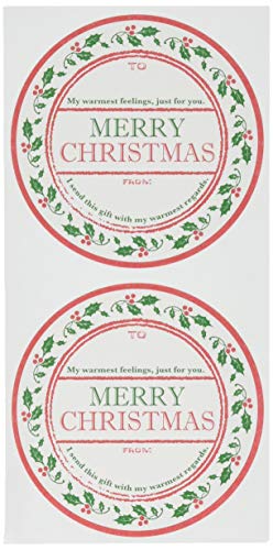 クリスマスシール 宛名ギフトシール-1 X-1S