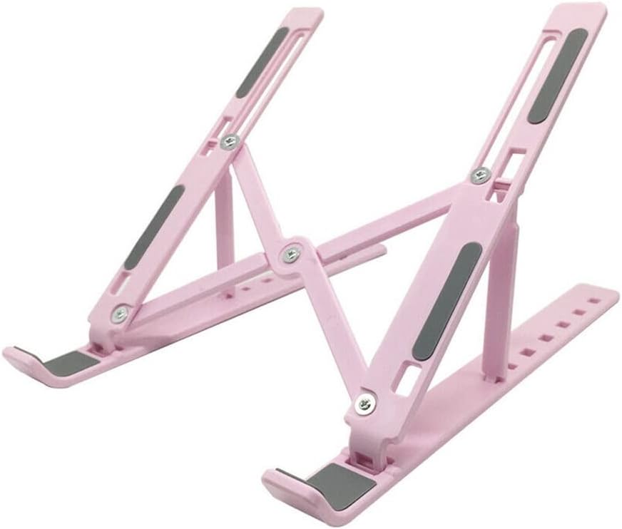 Portable Laptop Stand Cooling Rack Foldable Pad Riser(D)