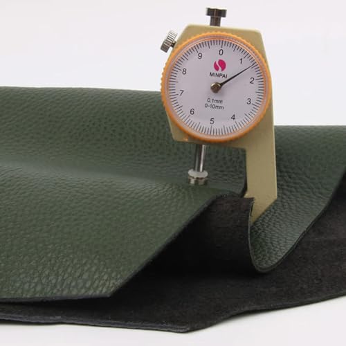 Feuilles de cuir vache souple 1.5mm sans défaut pour réussir vos coupes d'artisanat