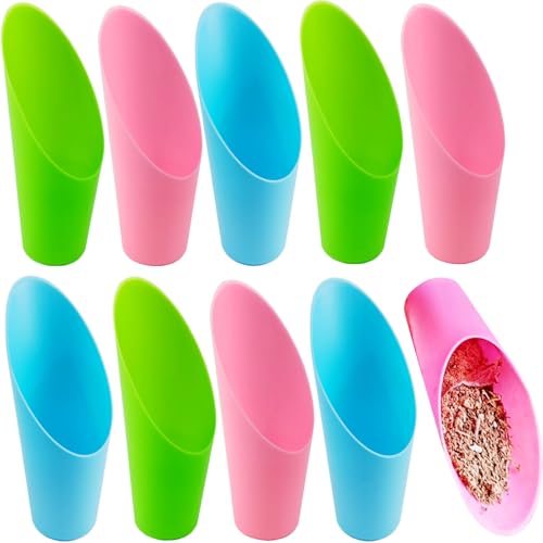 ROYHOO 9 piezas Cucharas para Suelo Bonsái Plástico miniatura 1