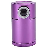 Diamond Magnifier Aluminum Adjustable High Definition Diamond Viewer Magnifier Tool with Flocked Table and Multi Angle Adjustment for Jewelers and Gem Enthusiasts (Purple)