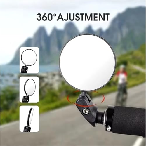 Espejo retrovisor universal para evitar sustos en el manillar 3