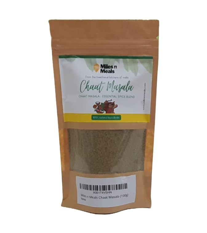 Miles N Meals Chaat Masala | 100 Grams (B0CCLGZ7DQ) Amazon Price History, Amazon Price Tracker