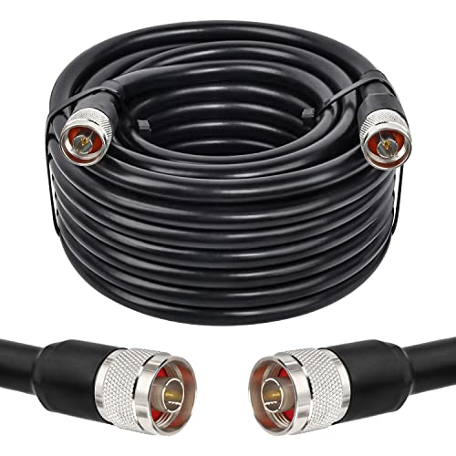 Extension KMR400 N mâle XRDS -RF 10,6m résout les pertes de signal 50 Ohm