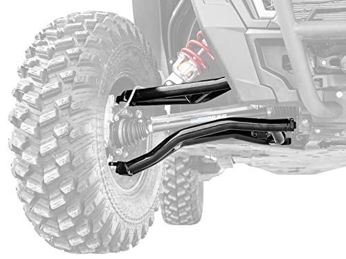 SuperATV Forward Offset A-Arms for 2024-2025 Polaris RZR XP 2 | 2024-2025 Polaris RZR XP 4 (AA-P-RZRXPOHC-002-02#AA)-Black
