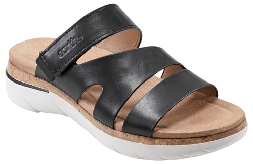 Sandale plate femme Ralli avec semelle mœlleuse anti-fatigue