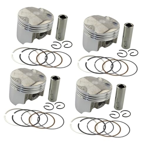 Piston et anneau pour VFR400 NC30 RVF35 NC35 : kit de segments moteur alésage 55.25mm +25