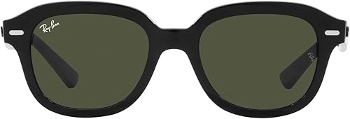 Ray-Ban Gafas de sol unisex ópalo gris oscuro, lentes grises, 2.008 in