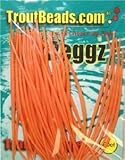 TroutBeads TB Peggz Package of 50 Trans-Orange Pegs