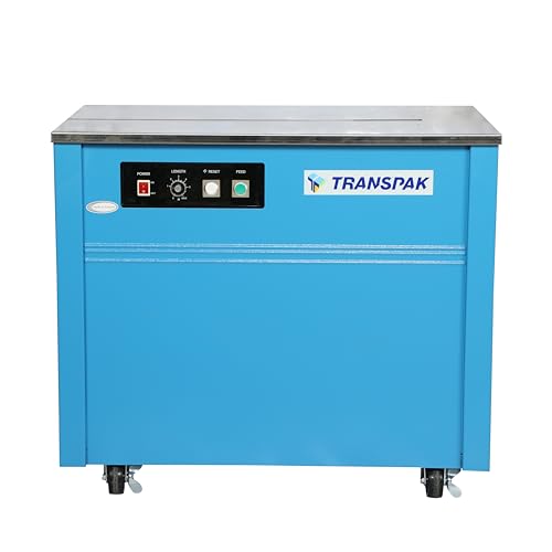 Image of SMART PACK Heavy Duty Type Semi Strapping Machine for Packaging | Semi-Automatic, Box, Packaging, Strapping, Carton, Machine | Goods Strapping Machine | Pack of 1 Machine