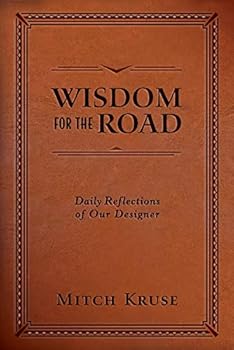 Bonded Leather Wisdom for the Road Book
