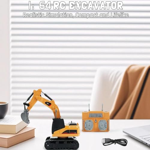 Mini RC Construction : Occupez vos enfants loin des écrans avec ce set 1/64 - 3