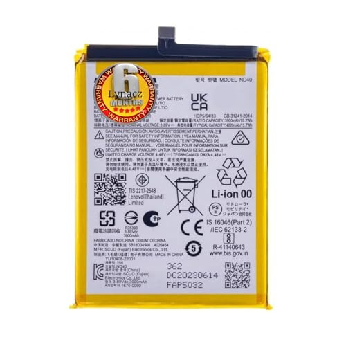 Image of Original ND40 4000mAh Replacement Part for Motorola Edge 30 5G with 6 Months Warranty