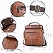 Imagen de SPAHER Bandolera Piel Grande Bolso Caballero Cuero Piel Mariconeras para Hombres Man Bag