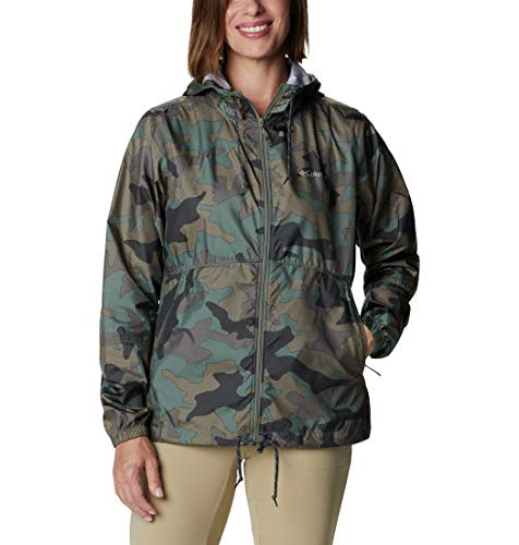 Columbia Flash Forward, Chaqueta cortavientos estampada, Mujer
