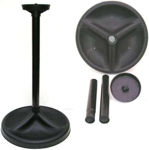 Balconiera Regolabile Cesto Da Appendere Decorativo Nero Con