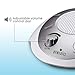 White Noise Sound Machine | Portable Sleep Therapy for Home, Office, Baby & Travel | 6 Relaxing & Soothing Nature Sounds, Battery or Adapter Charging Options, Auto-Off Timer | HoMedics