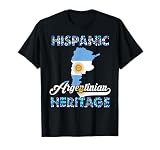 Argentina Flag Men Women Kids Argentinian Hispanic Heritage T-Shirt