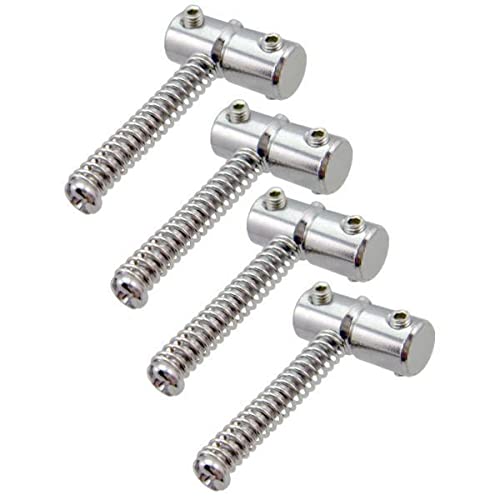 TRENDYNEST® 2x2 Long&2 Short Bass Bridge Saddles for Electric Bass Replacement Part Silver | Musical Instruments & Gear | Guitars & Basses | Parts & Accessories | Guitar Parts | Saddles-image-48