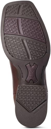 Ariat Mens Amos Western Boot Barley Brown/Tracker Tan 7.5 Wide | Image 4