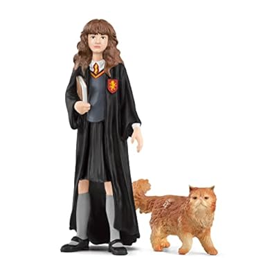 Schleich 42635 Hermione Granger & Crookshanks, a Partir de 6 años, Wizarding World - Figura, 3 x 3 x 10 cm | Ya disponible en tu tienda friki favorita! En mundofriki.es! Schleich 42635 Hermione Granger & Crookshanks, a Partir de 6 años, Wizarding World - Figura, 3 x 3 x 10 cm | Ya disponible en tu tienda friki favorita! En mundofriki.es!