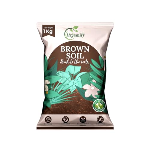 Image of Premium Brown Soil (1KG) | Organic Potting Mix for Indoor & Outdoor Plants | Nutrient-Rich, Chemical-Free Soil with Microbes | Enhances Root Growth, Water Retention & Soil Structure
