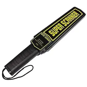 Alok Small Handheld Metal Detector Security Wand Safety Bars, Portable Battery Powered Adjustable Sensitivity, Sound Vibration Alarms, Security Scanner Detects Weapons, Knives, Screw