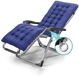 Cadeiras de jardim espreguiçadeiras de jardim reclináveis grandes para pessoas resistentes, cadeiras de deck de pátio com almofadas removíveis, espreguiçadeira portátil cadeira gravidade belo cenário