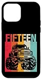Photo Gallery camicia per il 15° compleanno monster truck teen boys retro custodia per iphone 12 mini Photo Gallery camicia per il 15° compleanno monster truck teen boys retro custodia per iphone 12 mini