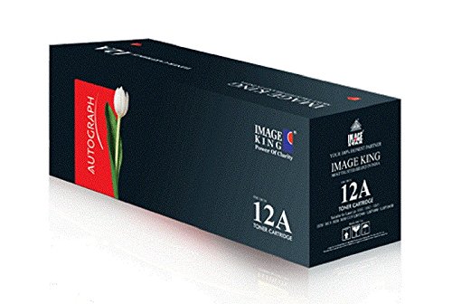 Image King 12A Toner cartridge Q2612A for HP LaserJet Printers(Black)