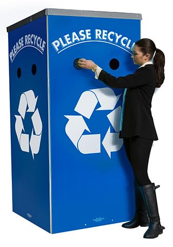 Large Event Recycling Recycling Kiosk | 360 Gallon Capacity | Great for Large Events and Crowds