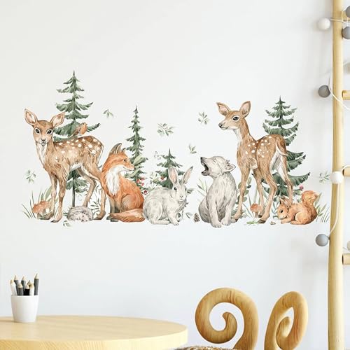 Vinilo Decorativo Animales de Bosque Sacinora miniatura 3