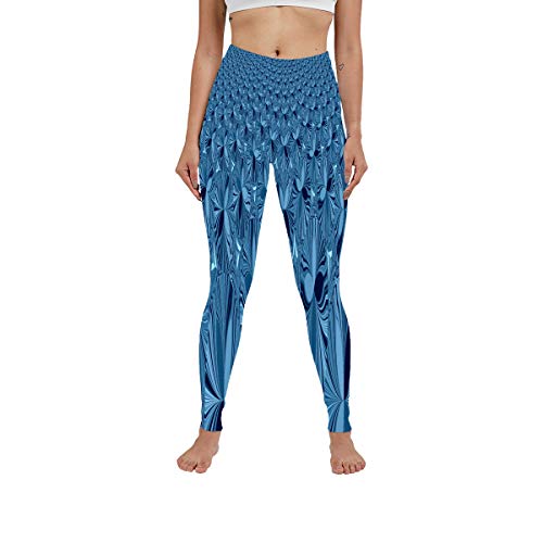 Women's High Waist Create You Own Navy Blue Comfy Running Jogging Tights Yoga Leggings Print Pants Series Compression Leggings