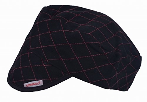 Comeaux Caps Bc-600-7-7/8 30778 Black Quilted Cap