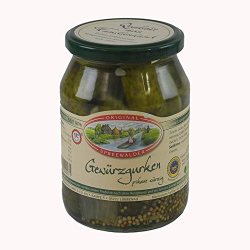 Krügermanns Original Gewürzgurken (720 ml Glas) Cover