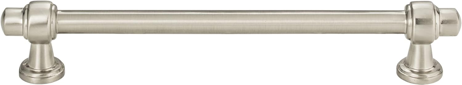 Atlas Homewares 315-BRN 7.6-Inch Bronte Large Pull from the Bronte Collection, Brushed Nickel