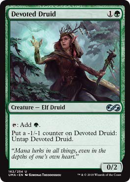 Amazon.com: Magic: The Gathering - Devoted Druid - Foil - Ultimate