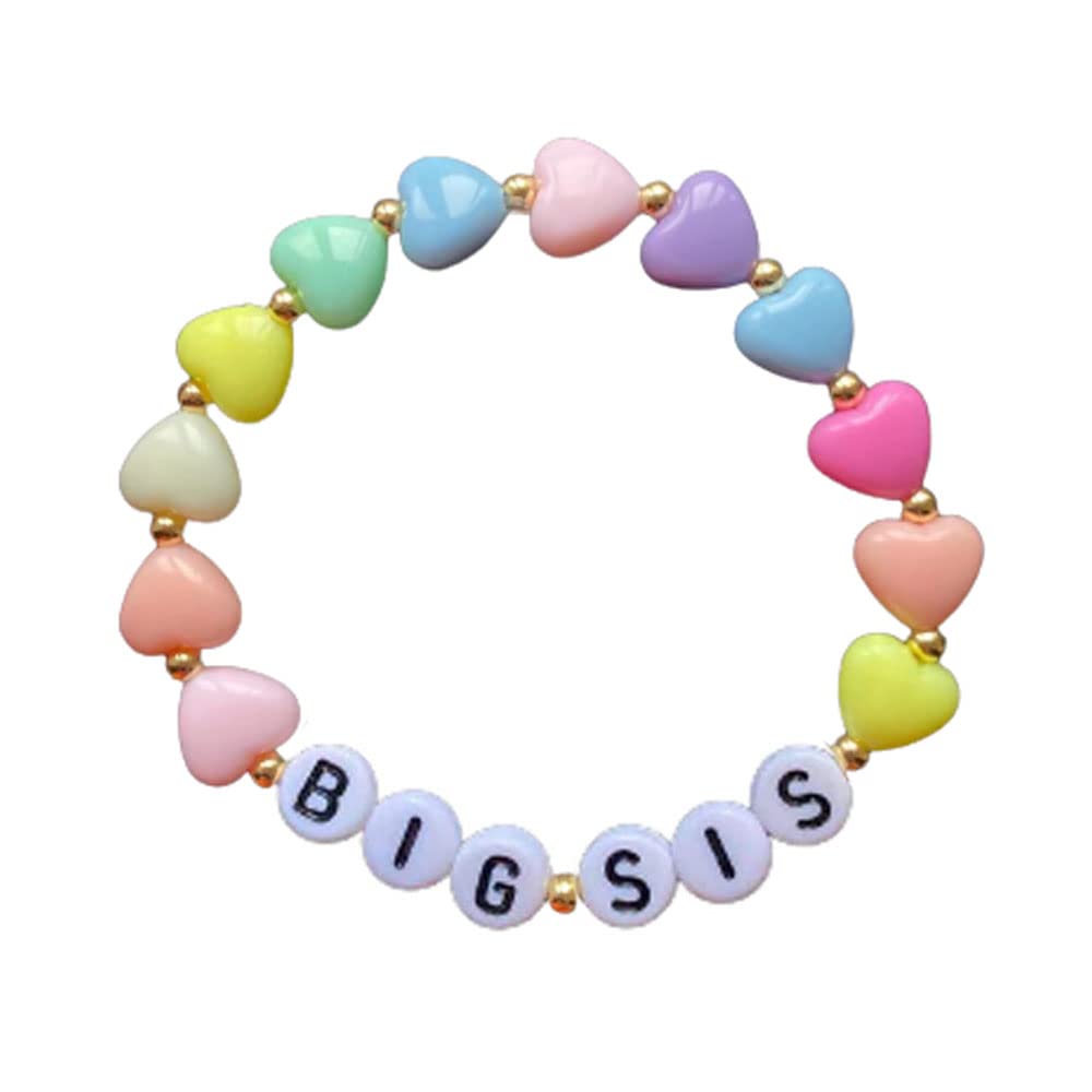 Big Sister Gift Big Sis Bracelet Big Sister Announcement Jewelry for Girls