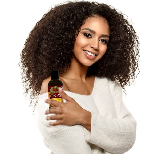 Okay 100% Pure Black Jamaican Castor Oil 8Oz/237Ml #TOP4