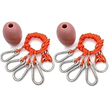 AirFly 4-Arm Crab Trap Harness - 304 Stainless Steel Snap Hooks - Fits Crab Pots, Rings and Traps - Designed in San Francisco, USA