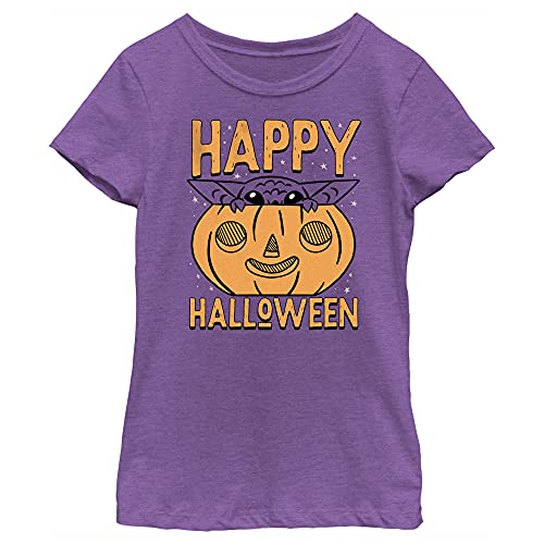 T-shirt Star Wars fille Grogu violet : le cadeau d'Halloween idéal The Mandalorian
